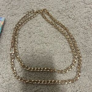 Gold Link Chain Belt